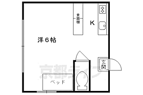 ロイヤルハイツ青木 403 ｜ 京都府京都市中京区壬生森町（賃貸マンション1R・4階・14.50㎡） その2