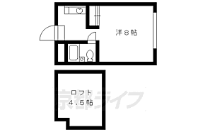 リバーサイド下鴨 207 ｜ 京都府京都市左京区下鴨蓼倉町（賃貸マンション1K・2階・26.52㎡） その2