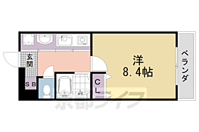 京都府京都市上京区元土御門町（賃貸マンション1K・4階・22.91㎡） その2