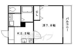 カーサ桜馬場 101 ｜ 京都府京都市左京区聖護院円頓美町（賃貸マンション1K・1階・25.39㎡） その2