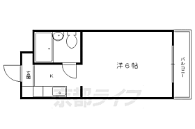 ドミトリーアルバ 25 ｜ 京都府京都市左京区田中下柳町（賃貸マンション1K・2階・17.00㎡） その2