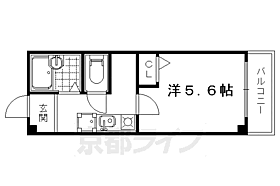 御池ハイツ 404 ｜ 京都府京都市中京区西ノ京樋ノ口町（賃貸マンション1K・4階・18.00㎡） その2