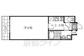 Ｕｎｉ　　Ｅ’ｔｅｒｎａ京都壬生 206 ｜ 京都府京都市中京区壬生森前町（賃貸マンション1K・2階・23.71㎡） その2