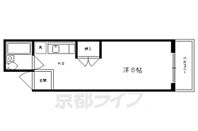 ハイツ油小路 202 ｜ 京都府京都市上京区大黒屋町（賃貸マンション1K・2階・22.00㎡） その2