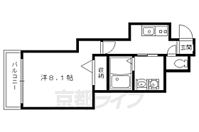 クレール・ピエル 102 ｜ 京都府京都市左京区難波町（賃貸マンション1K・1階・24.23㎡） その2