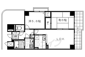 ヴィルヌーブ堀川五条 706 ｜ 京都府京都市下京区中金仏町（賃貸マンション2LDK・7階・55.26㎡） その2