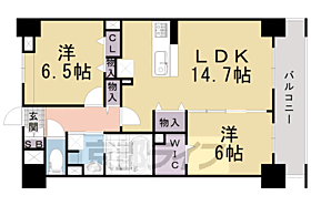 京都府長岡京市友岡西畑（賃貸マンション2LDK・3階・62.16㎡） その2