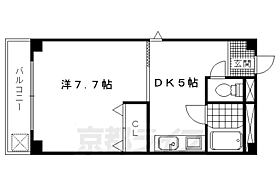 ハイツ南円町 202 ｜ 京都府京都市中京区西ノ京南円町（賃貸マンション1DK・2階・25.00㎡） その2