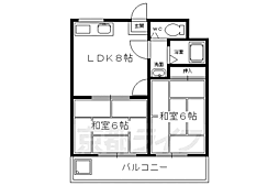 🉐敷金礼金0円！🉐コーポ京洛