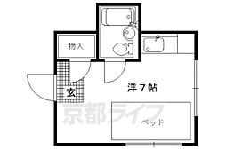 🉐敷金礼金0円！🉐京都市営烏丸線 北大路駅 徒歩25分