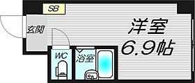 アンサンブル梅田 808 ｜ 大阪府大阪市北区豊崎４丁目（賃貸マンション1R・8階・17.32㎡） その2