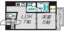 RichieNagamoto 1LDKの間取図画像