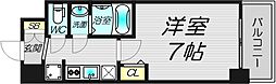 ソルテラスOSAKA緑橋クレアスト 1Kの間取図画像
