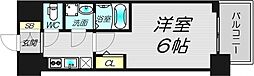 エスリード新大阪ザ・プレミアEAST 1Kの間取図画像