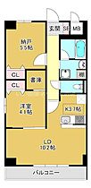 大阪府大阪市生野区勝山北１丁目（賃貸マンション2LDK・6階・55.36㎡） その2