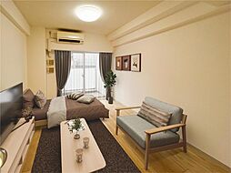 Osaka Metro四つ橋線 西梅田駅 徒歩5分の賃貸マンション 10階1Kの寝室