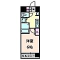 プレサンス城北公園アクアージュ7階5.9万円