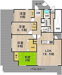 Do鶴見 4LDKの間取図画像
