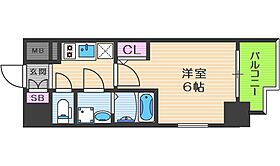 エスリード大阪ドームCERCA 401 ｜ 大阪府大阪市西区九条南2丁目18-3（賃貸マンション1K・4階・21.32㎡） その2