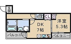 フジパレス川口 302 ｜ 大阪府大阪市西区川口4丁目3-17（賃貸アパート1DK・3階・33.73㎡） その2