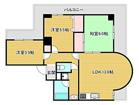 リヴィエール川西  ｜ 大阪府大阪市浪速区日本橋西2丁目（賃貸マンション3LDK・9階・68.68㎡） その2