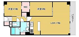 松屋町グランドハイツ 814 ｜ 大阪府大阪市中央区瓦屋町2丁目12-15（賃貸マンション2LDK・8階・62.40㎡） その2