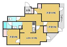 レジオン阿波座 305 ｜ 大阪府大阪市西区新町3丁目12-22（賃貸マンション3LDK・3階・63.07㎡） その2