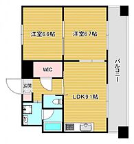 ルネ日本橋アネーロ  ｜ 大阪府大阪市浪速区日本橋5丁目（賃貸マンション2LDK・15階・52.27㎡） その2