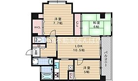 Mプラザ難波駅前  ｜ 大阪府大阪市浪速区幸町1丁目3-11（賃貸マンション3LDK・5階・65.56㎡） その2