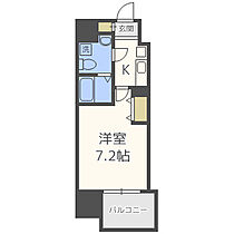 アドバンス大阪ルーチェ  ｜ 大阪府大阪市西区川口4丁目（賃貸マンション1K・6階・23.20㎡） その2