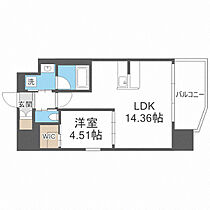 プレジオ九条  ｜ 大阪府大阪市西区本田2丁目（賃貸マンション1LDK・14階・46.02㎡） その2