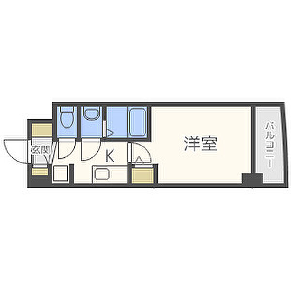 SERENiTE谷四 ｜大阪府大阪市中央区内久宝寺町3丁目(賃貸マンション1K・8階・20.86㎡)の写真 その2