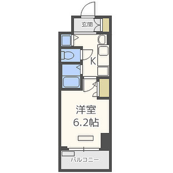 プレサンス心斎橋ラヴィ ｜大阪府大阪市中央区南船場1丁目(賃貸マンション1K・10階・21.56㎡)の写真 その2