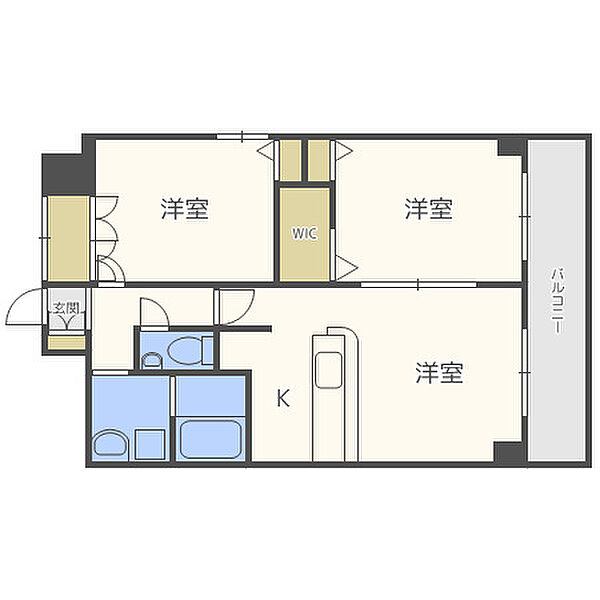 アプローズ今里 ｜大阪府大阪市東成区大今里1丁目(賃貸マンション2LDK・7階・59.22㎡)の写真 その2