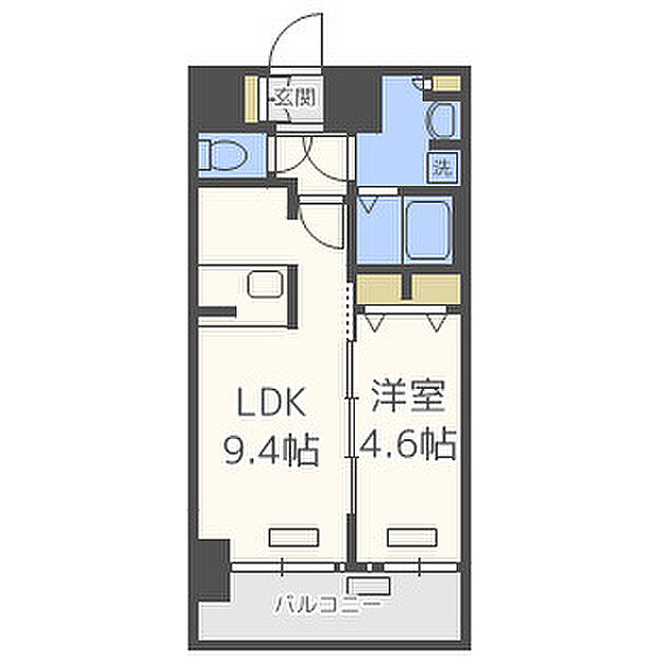 プレサンス立売堀パークシティ ｜大阪府大阪市西区立売堀6丁目(賃貸マンション1LDK・12階・34.60㎡)の写真 その2