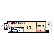 大阪府大阪市中央区東心斎橋1丁目（賃貸マンション1LDK・9階・31.41㎡） その2