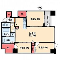 プレミストタワー靭本町  ｜ 大阪府大阪市西区靱本町1丁目（賃貸マンション3LDK・28階・75.05㎡） その2