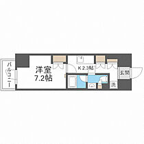 大阪府大阪市中央区博労町1丁目（賃貸マンション1K・15階・27.86㎡） その2