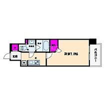 パークリュクス大阪京町堀  ｜ 大阪府大阪市西区京町堀2丁目（賃貸マンション1K・5階・23.52㎡） その2