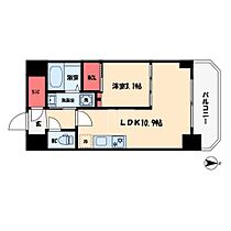 大阪府大阪市中央区博労町1丁目（賃貸マンション1LDK・7階・34.98㎡） その2