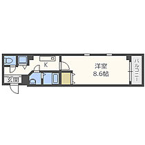 MARION  ｜ 大阪府大阪市西区北堀江1丁目（賃貸マンション1K・5階・26.46㎡） その2