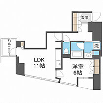 大阪府大阪市中央区高麗橋2丁目（賃貸マンション1LDK・11階・46.97㎡） その2