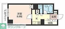エスティメゾン川崎 1Kの間取図画像