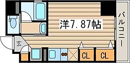 マイスターハウス川崎 ワンルームの間取図画像
