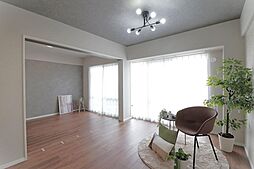 コスモ鶴見緑地 12F リフォーム済 3LDKのリビング/ダイニング