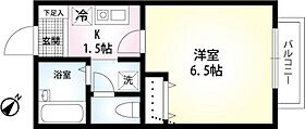 神奈川県横浜市南区清水ケ丘（賃貸アパート1K・1階・21.02㎡） その2