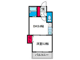 EIMIレジデンス  ｜ 大阪府大阪市阿倍野区阪南町5丁目（賃貸マンション1DK・2階・25.20㎡） その2