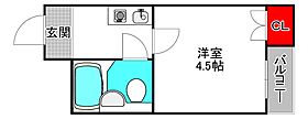 ケアンズクラブ帝塚山  ｜ 大阪府大阪市阿倍野区帝塚山1丁目（賃貸マンション1K・4階・15.00㎡） その2