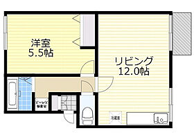 シャトープラム  ｜ 大阪府大阪市住吉区苅田5丁目（賃貸アパート1LDK・2階・40.00㎡） その2