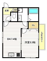 カルム林寺  ｜ 大阪府大阪市生野区林寺2丁目（賃貸アパート1DK・1階・31.38㎡） その2